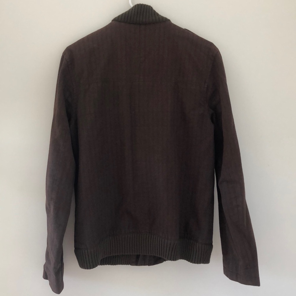 All-son brown tweed jacket - Picture 3 of 4